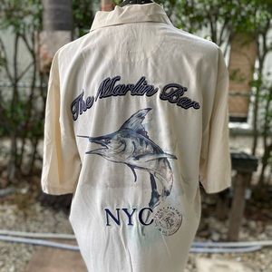 NWT- Tommy Bahama-Limited Edition- Mens shirt- 100% silk- Size L